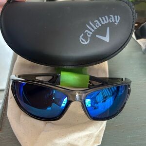 Callaway Sunglasses with Reflective Blue Lenses